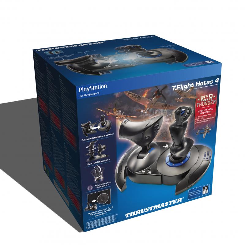 Thrustmaster - T.Flight HOTAS X - Joystick avec Manette des gaz pour PS3 et  PC