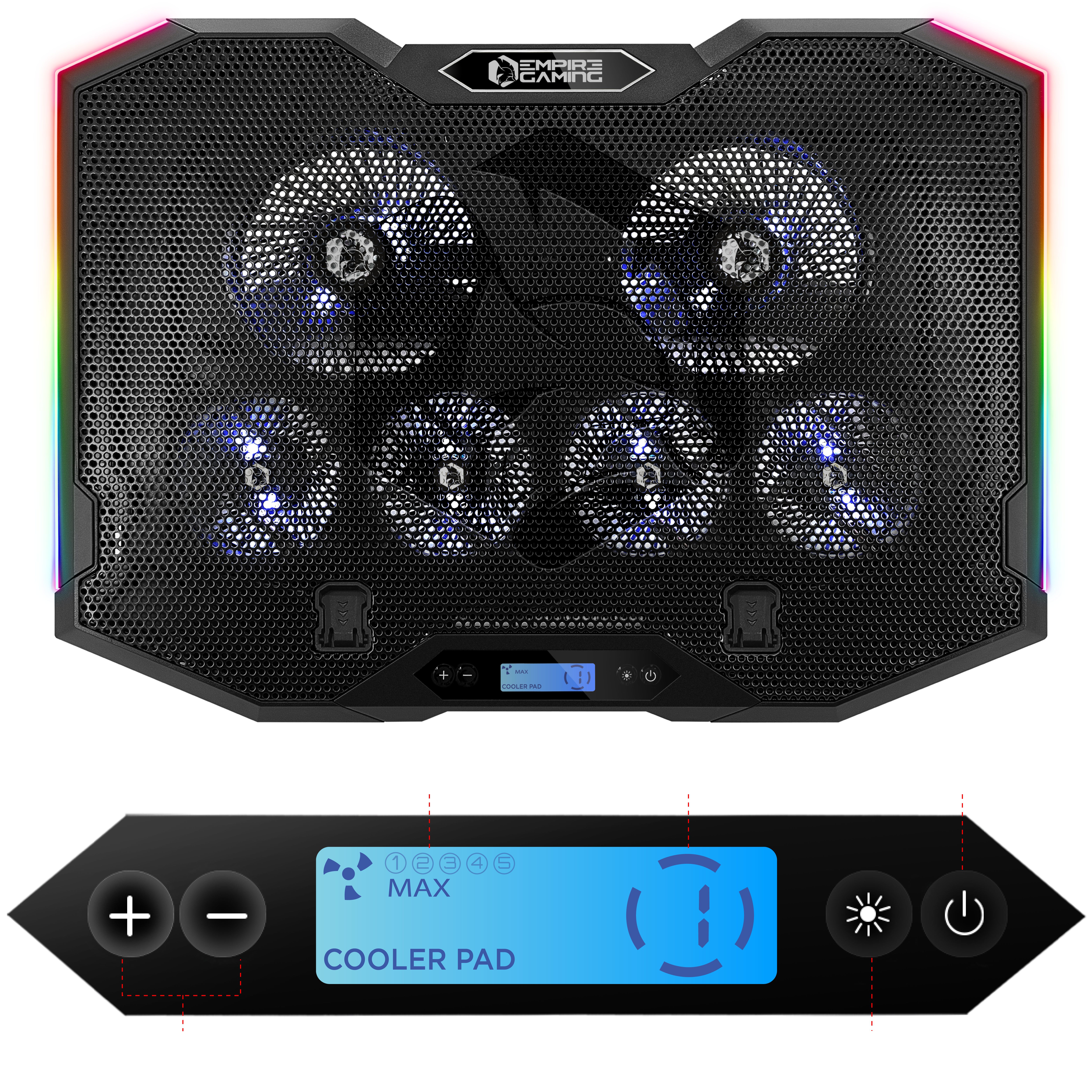 Empire Gaming Guardian S-C100 : refroidissez votre ordinateur portable ! -  page 1- GamAlive