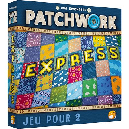 Patchwork Express – Gioco Da Tavolo Per 2 Giocatori – Versione Rapida E Semplificata Del Classico – Dai 6 Anni