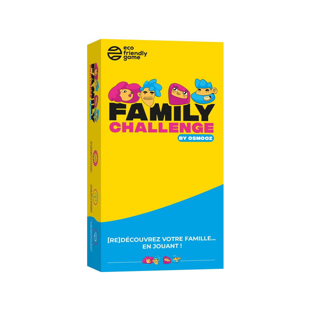 Jeu de Cartes Family Edition Game Jeu de société pour Toute la Famille; Jeu  de Questions sur Le Jeu de personnalité et de Quiz avec gimmick; 3-8