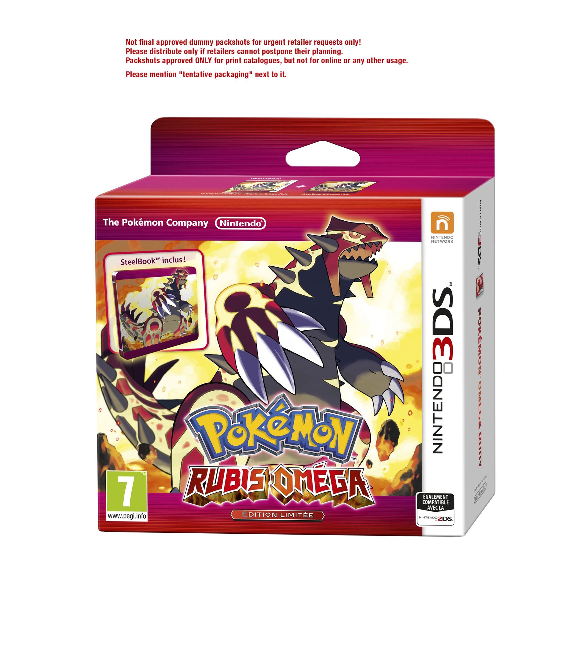 Pokemon Saphir Alpha 3DS