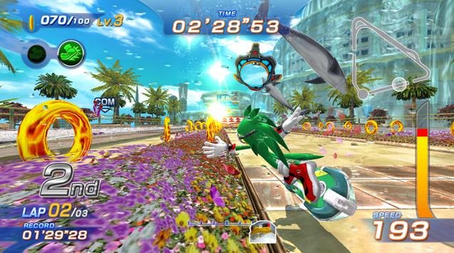 download xbox 360 kinect sonic free riders