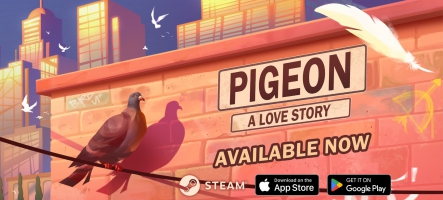 Pigeon: A Love Story, est disponible dès maintenant Pigeon: A Love Story, est disponible dès maintenant