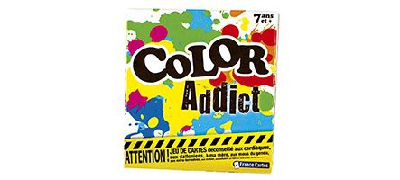 Color Addict : le petit jeu de cartes fun qui mélange les couleurs