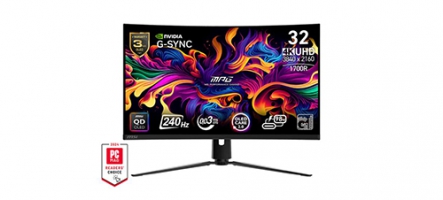 MSI MPG 321CURX QD OLED, un écran 32 pouces exceptionnel
