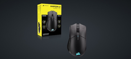 Corsair Harpoon v2 Wireless, un modèle réinventé