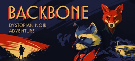 Backbone : un jeu d'aventure avec un raton laveur