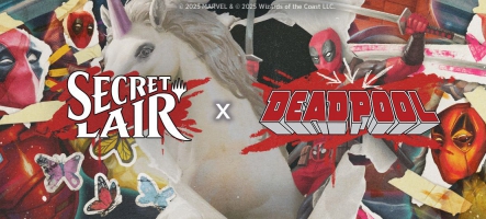 Le Secret Lair Magic: The Gathering x Marvel's Deadpool est disponible !