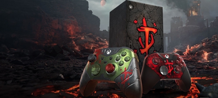 Xbox : des manettes et un habillage inspirés de DOOM: The Dark Ages