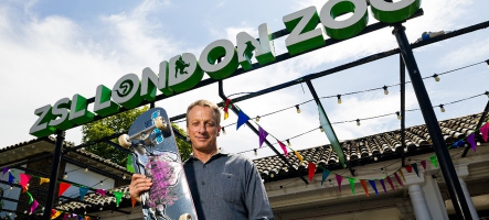 Tony Hawk invité (et résident ?) du zoo de Londres