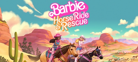 Barbie Horse Ride & Rescue : sauvez les chevals !