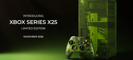 Une nouvelle Xbox pour fêter les 25 ans de la marque Une nouvelle Xbox pour fêter les 25 ans de la marque