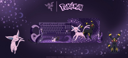 Razer, la collection Pokémon Mentali et Noctali est disponible Razer, la collection Pokémon Mentali et Noctali est disponible